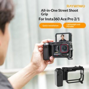 Lightweight Quick-Release Hand Grip for Insta360 Ace Pro 2/1