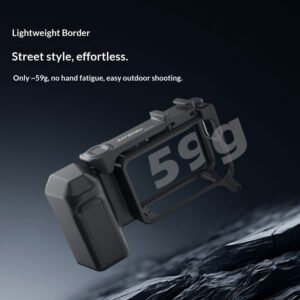 All-in-One Action Camera Hand Grip with Quick-Release Lock