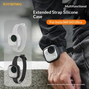 Multi-Use Strap & Silicone Protective Case for Insta360 GO Ultra