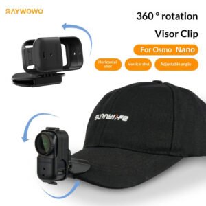 360° Adjustable POV Clip Mount for Osmo Nano