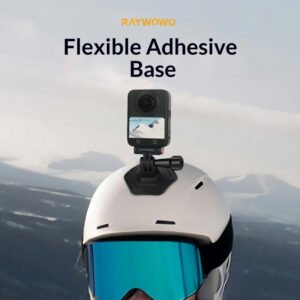 Curved & Flat Surface Adhesive Mount with 1/4" Adapter