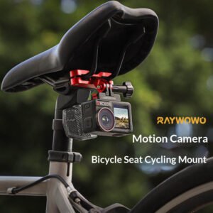 Under-Seat Rear-Facing Action Camera Mount for Bikes