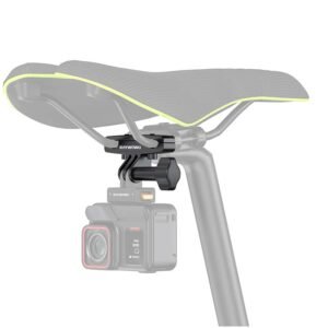 Bicycle Saddle Rail Mount for Action Cameras